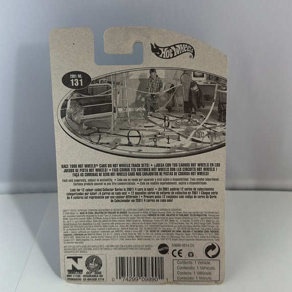 HOT WHEELS 2000 GREASED LIGHTNING Race Car Rare Orange Diecast - Picture 2 of 2